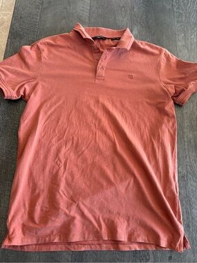 Jack and Jones Men's Rust Polo Shirt
